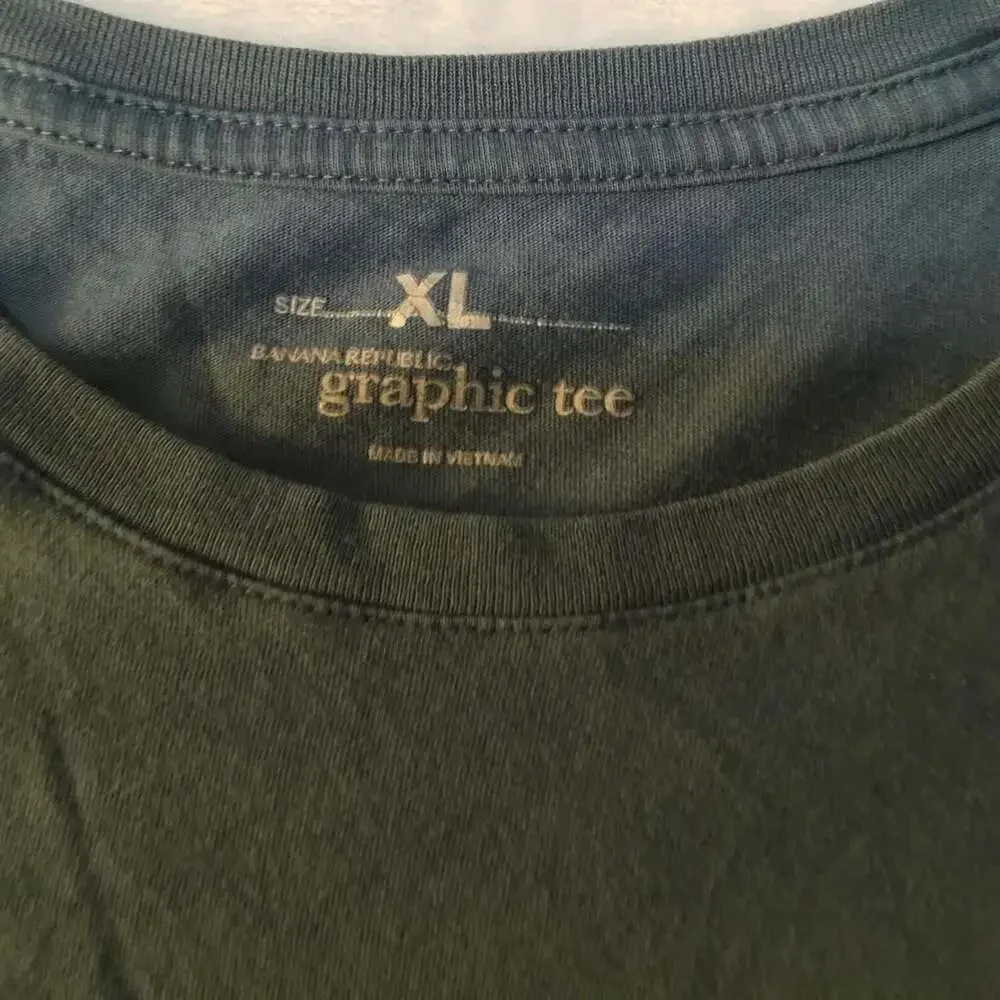 Banana Republic Life Boat and Life Ration Graphic Tee